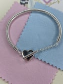 CORAZÓN HUECO BRAZALETE 