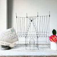 Image 1 of Large Wire Greenhouse Sculpture