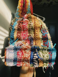 Image 1 of Scrap Yarn Crochet beanies 