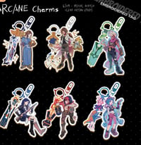 Image 1 of Arcane Charm & embroidered charms 
