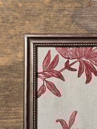Image 3 of Granatum • Linocut hemp print