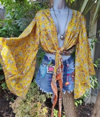 Image 1 of Stevie sari top-upto size 8-14