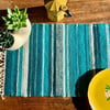 Handwoven Placemat  -  Sea