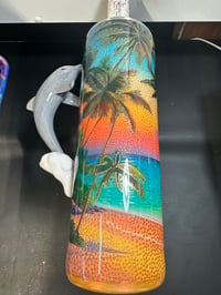 Image 2 of 30oz beach dolphin handle 