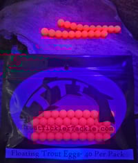 Image 3 of Floating Trout Eggs- Orange