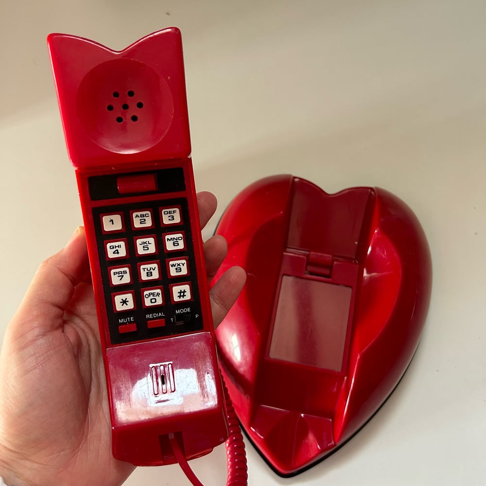 Image of TÉLÉPHONE COEUR VINTAGE