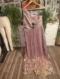 Image 1 of NWT fashion Nova plesated goddess dress