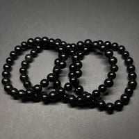 Image 1 of Black Obsidian Bracelet 