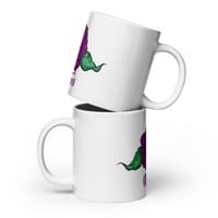 Image 1 of White glossy mug ( Rose )