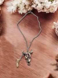 Image 2 of Long Horn Necklace 