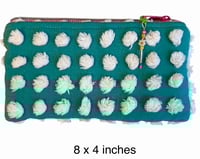 Image 1 of Vintage Chenille Pouch 10