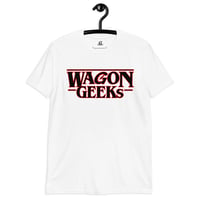 Image 1 of Wagon Geeks "Upside Down" Retro Tee
