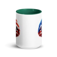 Image 15 of Independence Day Sloth USA Flag Coffee Mug