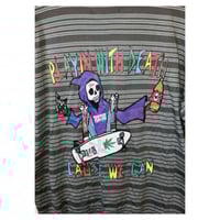 Image 3 of Lost Striped Embroidered Tee