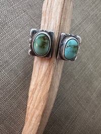 Image 3 of Double Natural Royston Split Ring size 10.5