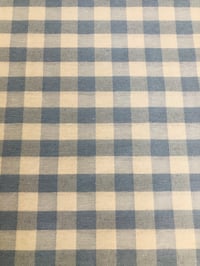 Image 2 of Loneta/Vichy - Doble Cara - Cuadro Grande - CELESTE - 8€/m