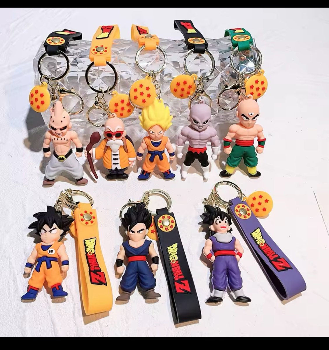 DBZ Action Figure Keychains freshwhip - Main Image