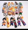 DBZ Action Figure Keychains 