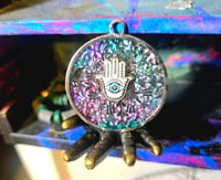 Image 1 of Hamsa hand pendent