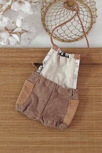 Image 3 of Newborn romper for photoshoots shoots | Dean | brown