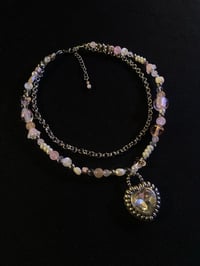 Image 1 of Crystal Heart Necklace