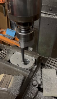 Image 8 of 1/2 aluminum spacer 