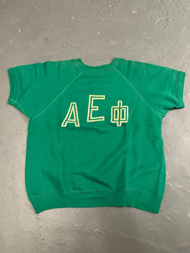 Image of 50s fraternity S/S sweatshirt 