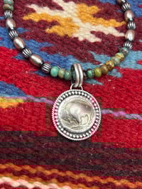 Image 1 of Buffalo Nickel Pendant 
