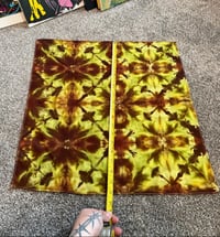 Image 4 of “waking up in the 60’s” hand-dyed bandana