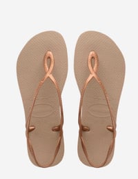 Image 1 of Havaianas Luna Sandals - Rose Gold 