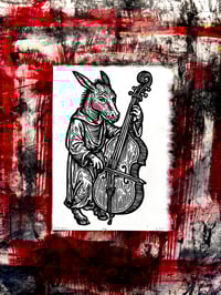 Image 1 of Eselbass // Kunstdruck