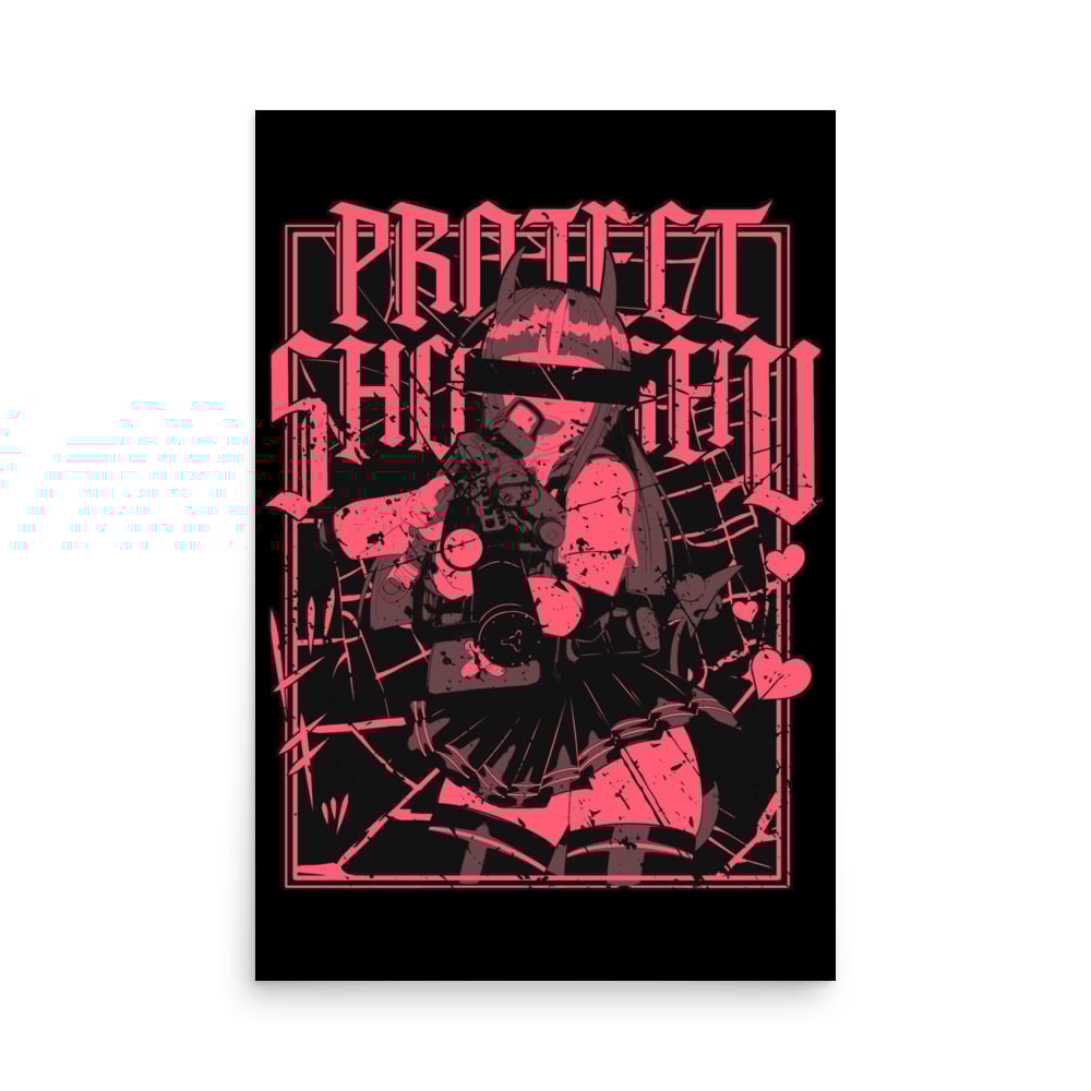 Vibe Check Shoko Poster (Mono)