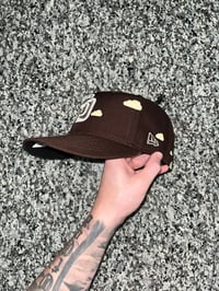 Image 5 of PARTLY CREAMY SKIES SAN DIEGO PADRES CUSTOM FITTED