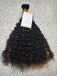 Image 3 of 18 Inches Burmese Curly Boho 100% Human Hair