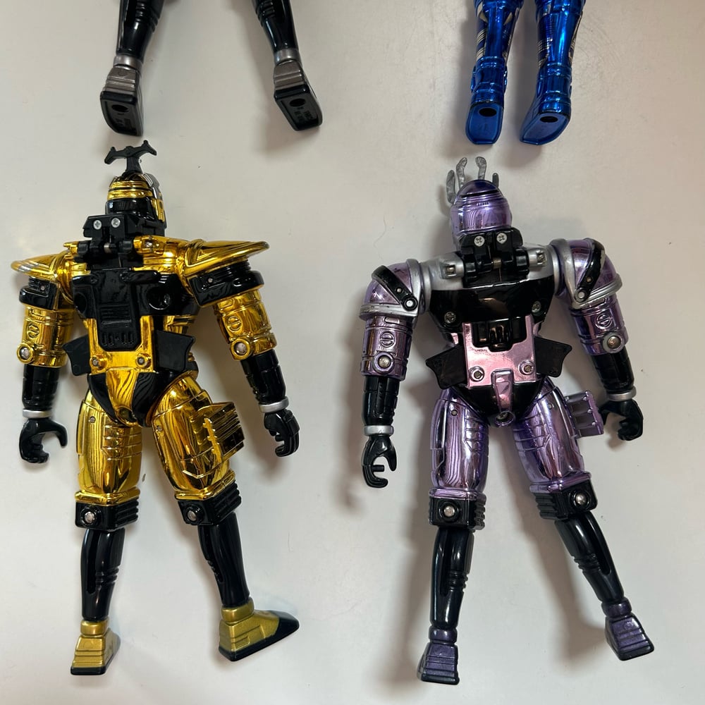 Image of LOT 4 FIGURINES BEETLEBORGS BANDAI