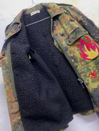 Image 5 of Chaqueta militar bordada a man. MALA CHISPA TE COMA. Modelo exclusivo! Talla S.