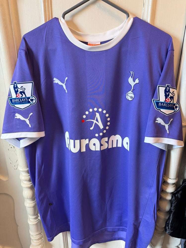 Image of Tottenham Hotspur “MODRIĆ 14” 2011/12 Away Shirt + PL patches XL