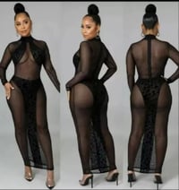 Image 2 of Sheer animal print
