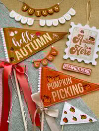 Image 1 of Autumn Midi Flag