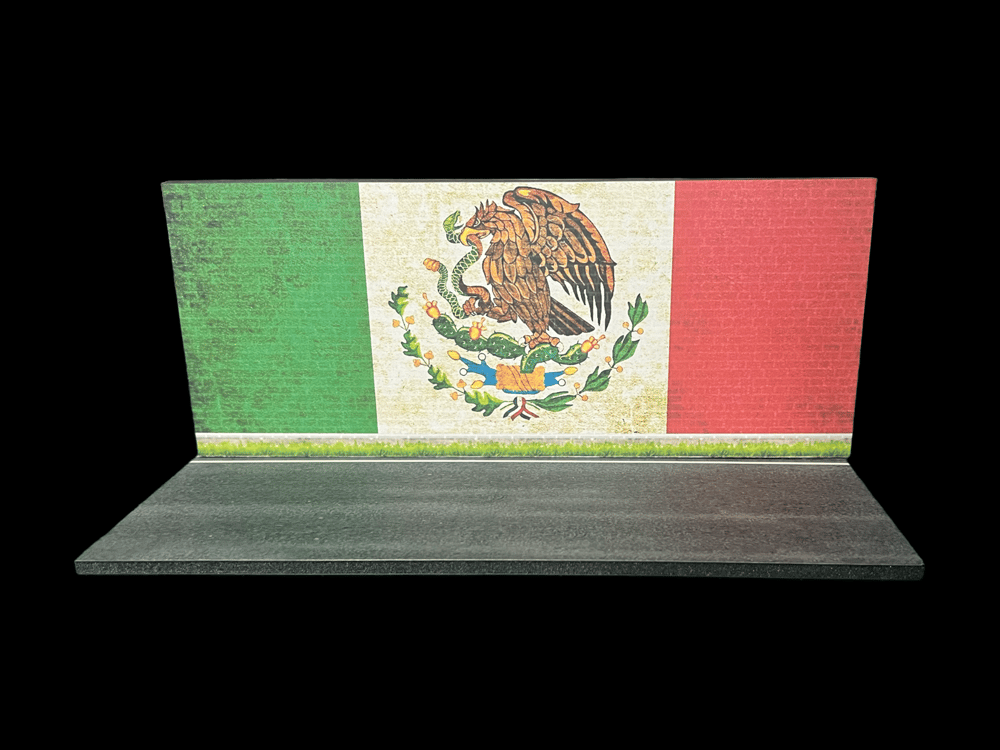 MEXICO FLAG WALL | Diecastpicez