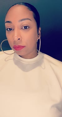 Image 1 of Blinged every day hoops -LARGE