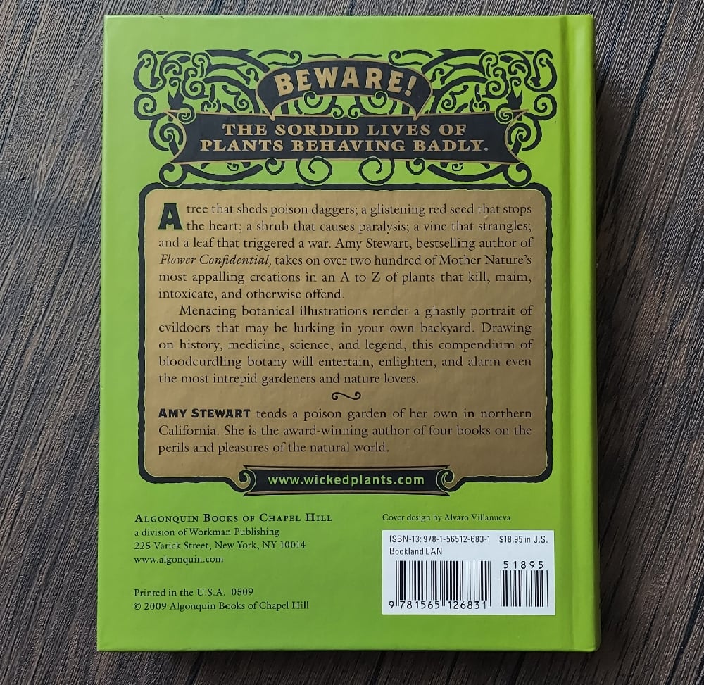 Wicked Plants, by Amy Stewart