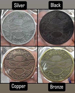 Image of 2” Turtle Power Collector Coin