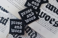 Image 3 of Prose And Woes Patch