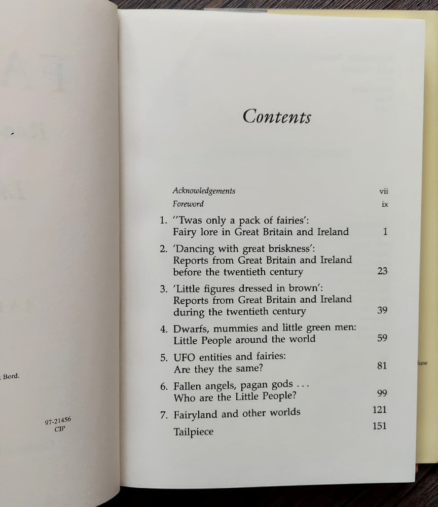 Fairies: Real Encounters with Little People, by Janet Bord