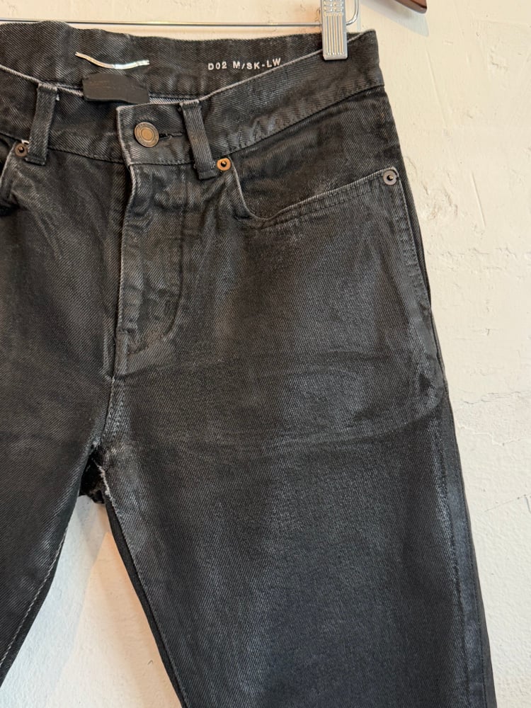 Image of Saint Laurent Paris 2018 D02 Waxed Denim
