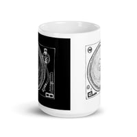 Image 2 of Turntable black white black glossy mug
