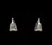 Image of Silver Basket Pierced Earrings 