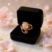 Image 1 of Rose quartz ring