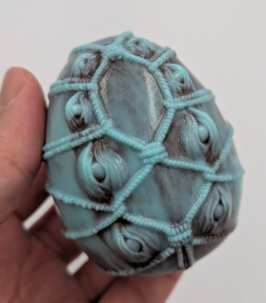 HEAD】亀甲縛り卵 ( Tortoise Shell Bondage Egg ) | moucoyama HEAD】亀甲縛り卵 ( Tortoise Shell Bondage Egg ) | moucoyama